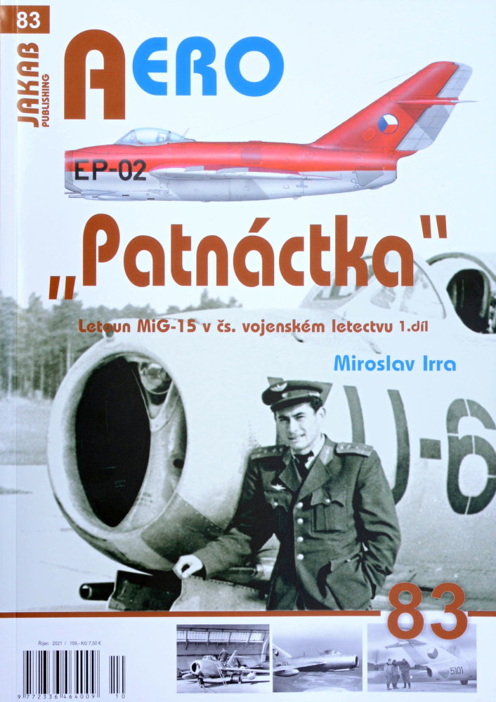 Publ. AERO - MiG-15 in CZAF (Czech text)