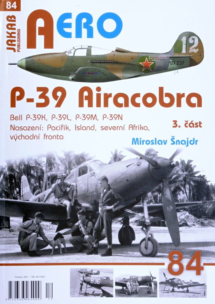 Publ. AERO - P-39 Airacobra (Czech text) Vol.3