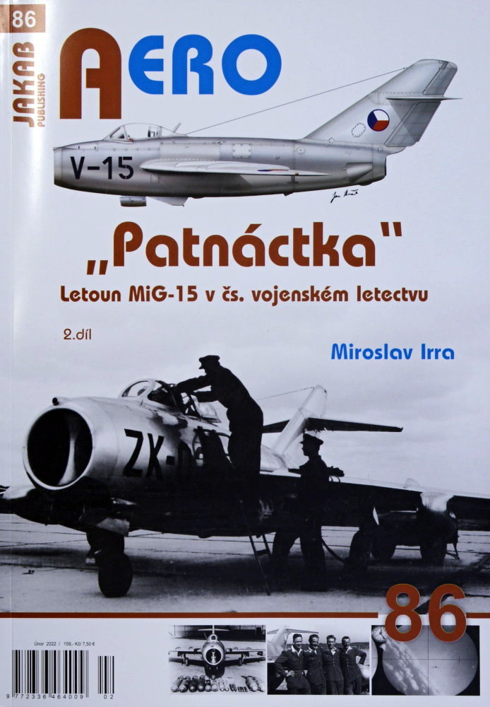 Publ. AERO - MiG-15 in CZAF (Czech text) Vol. 2