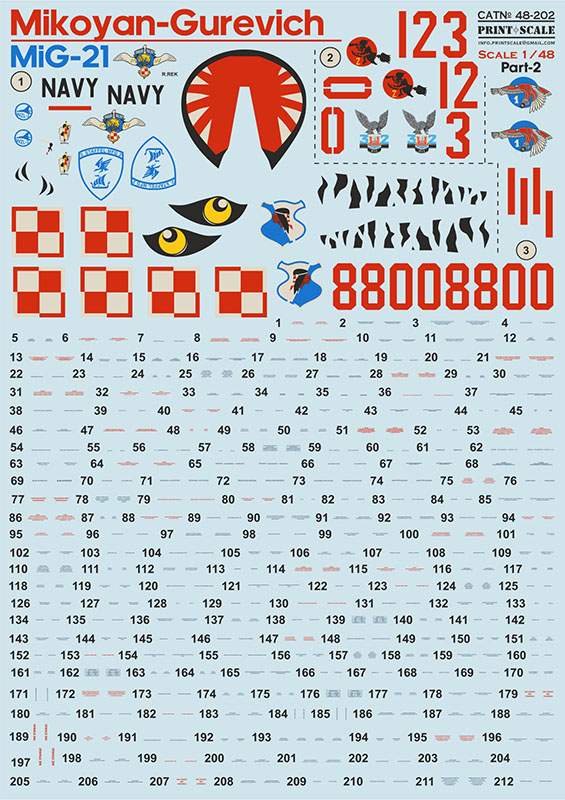 1/48 MiG-21 Polish Air Force - part 2 (wet decals)