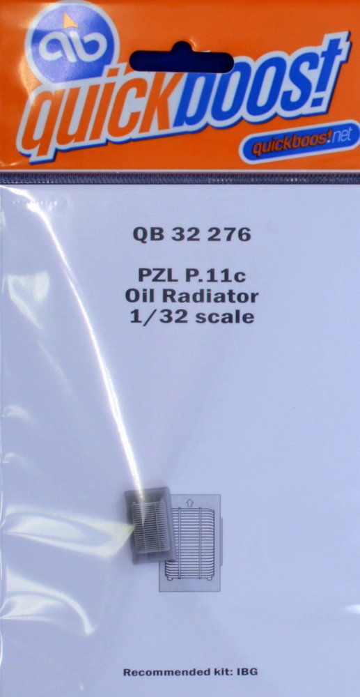 1/32 PZL P.11c oil radiator (IBG)