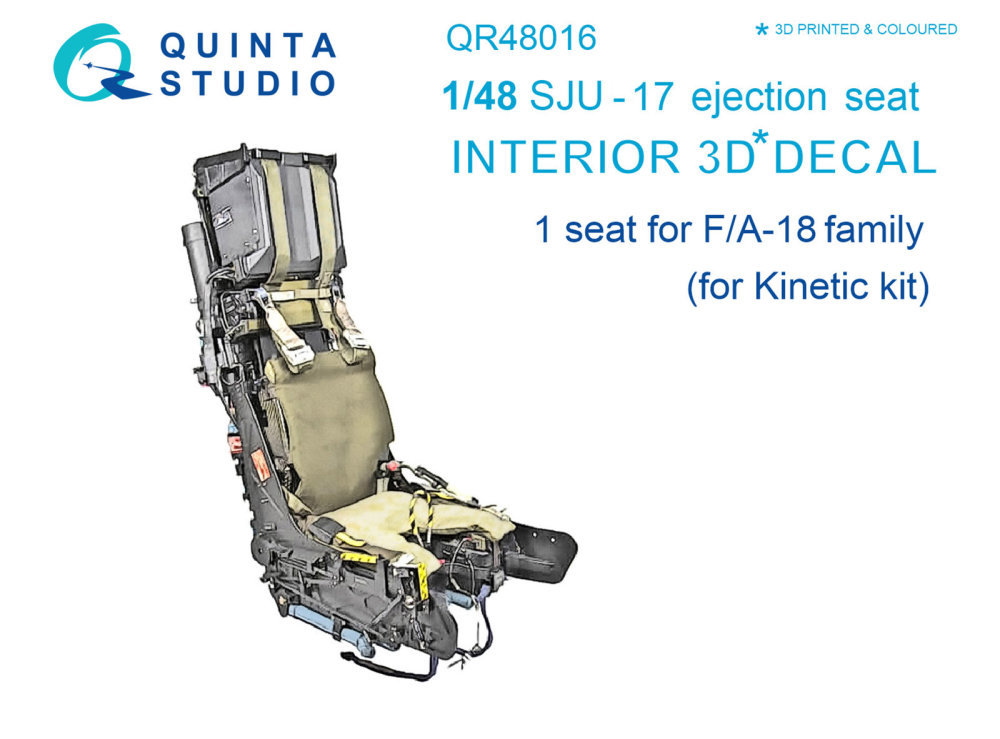1/48 SJU-17 ejection seat for F/A-18 family (KIN)