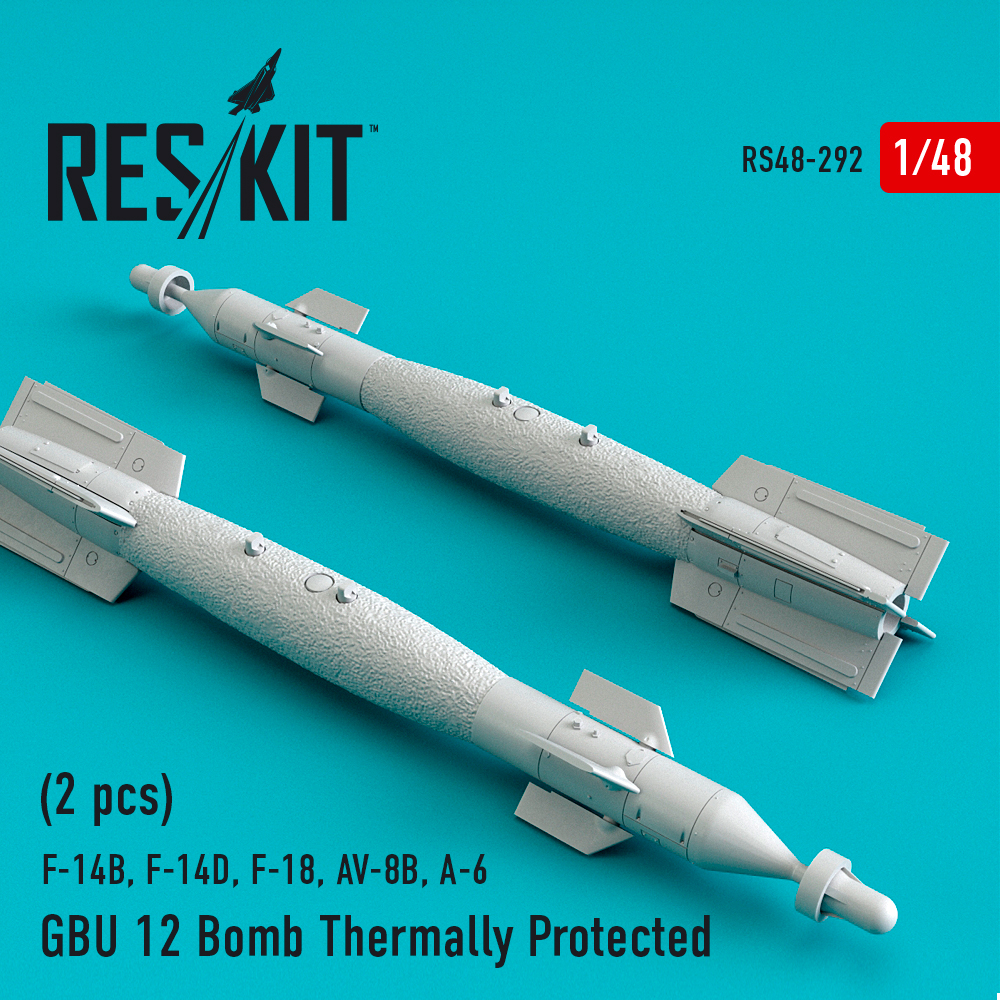 1/48 GBU 12 Bomb Thermally Protected (2 pcs.)