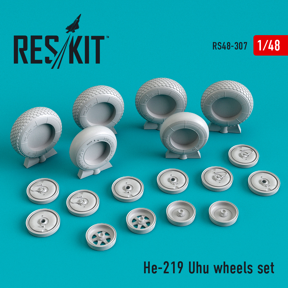 1/48 He-219 Uhu wheels set
