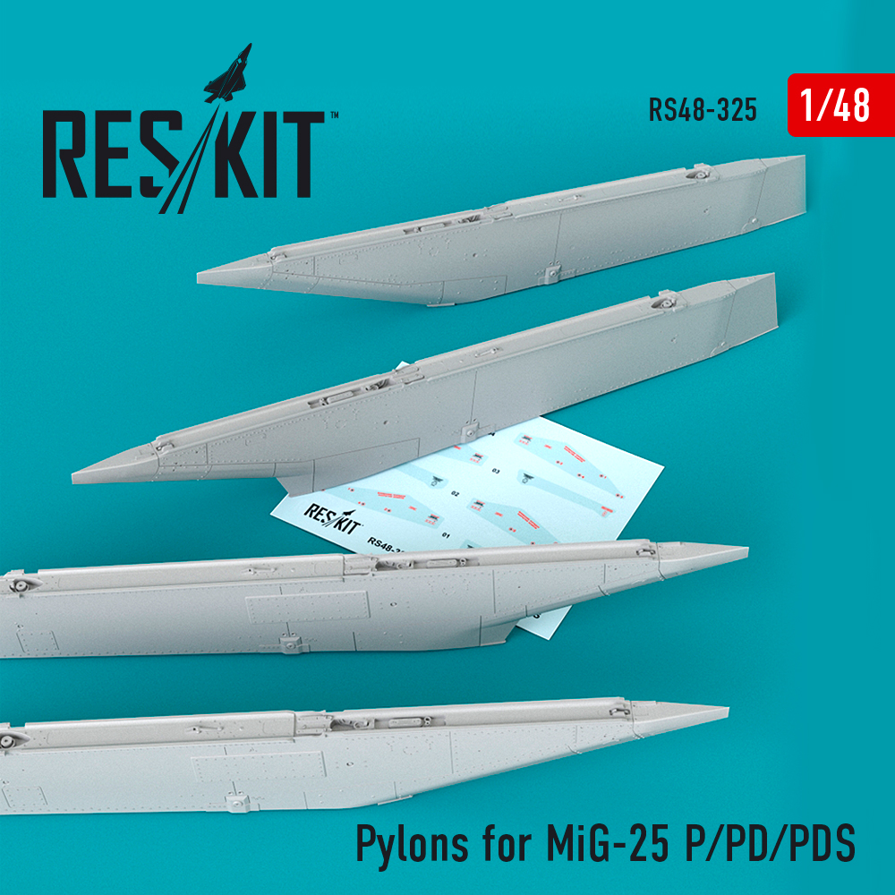 1/48 Pylons for MiG-25  P/PD/PDS