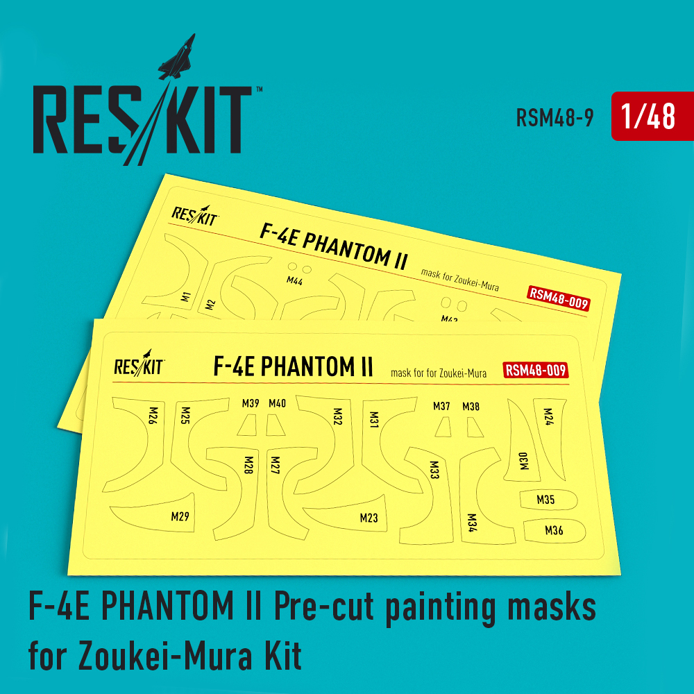 1/48 F-4 (E) Phantom II Painting masks (ZOUK.M.)