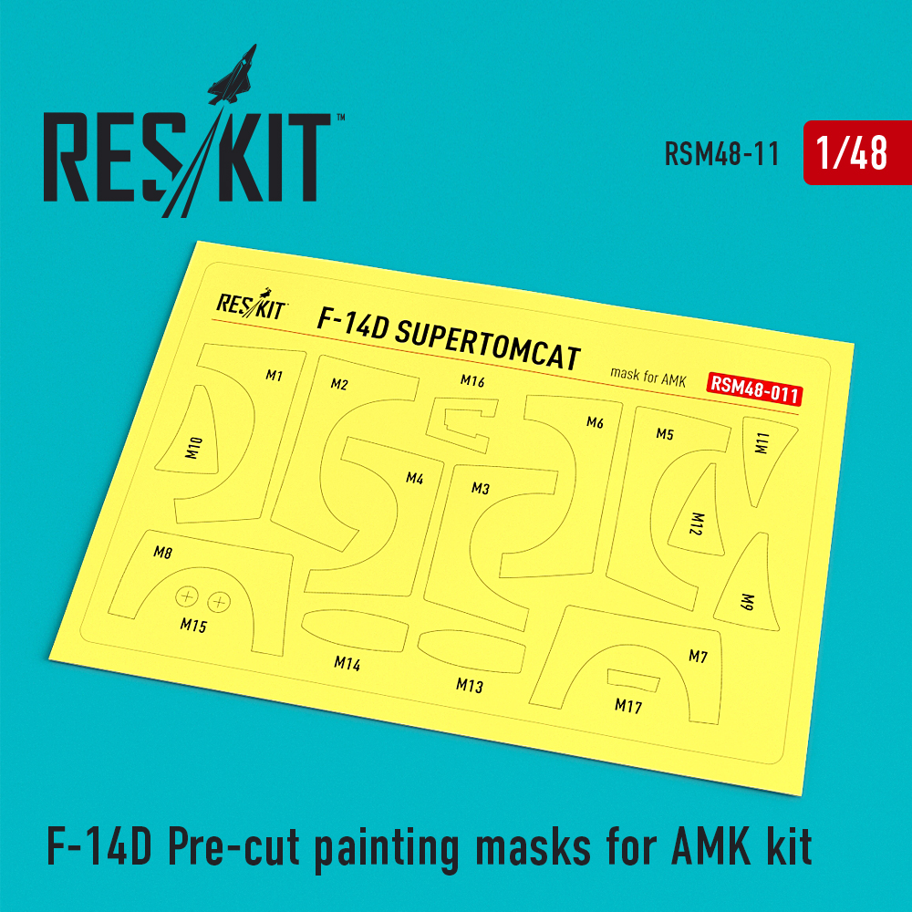 1/48 F-14D Painting masks (AMK)