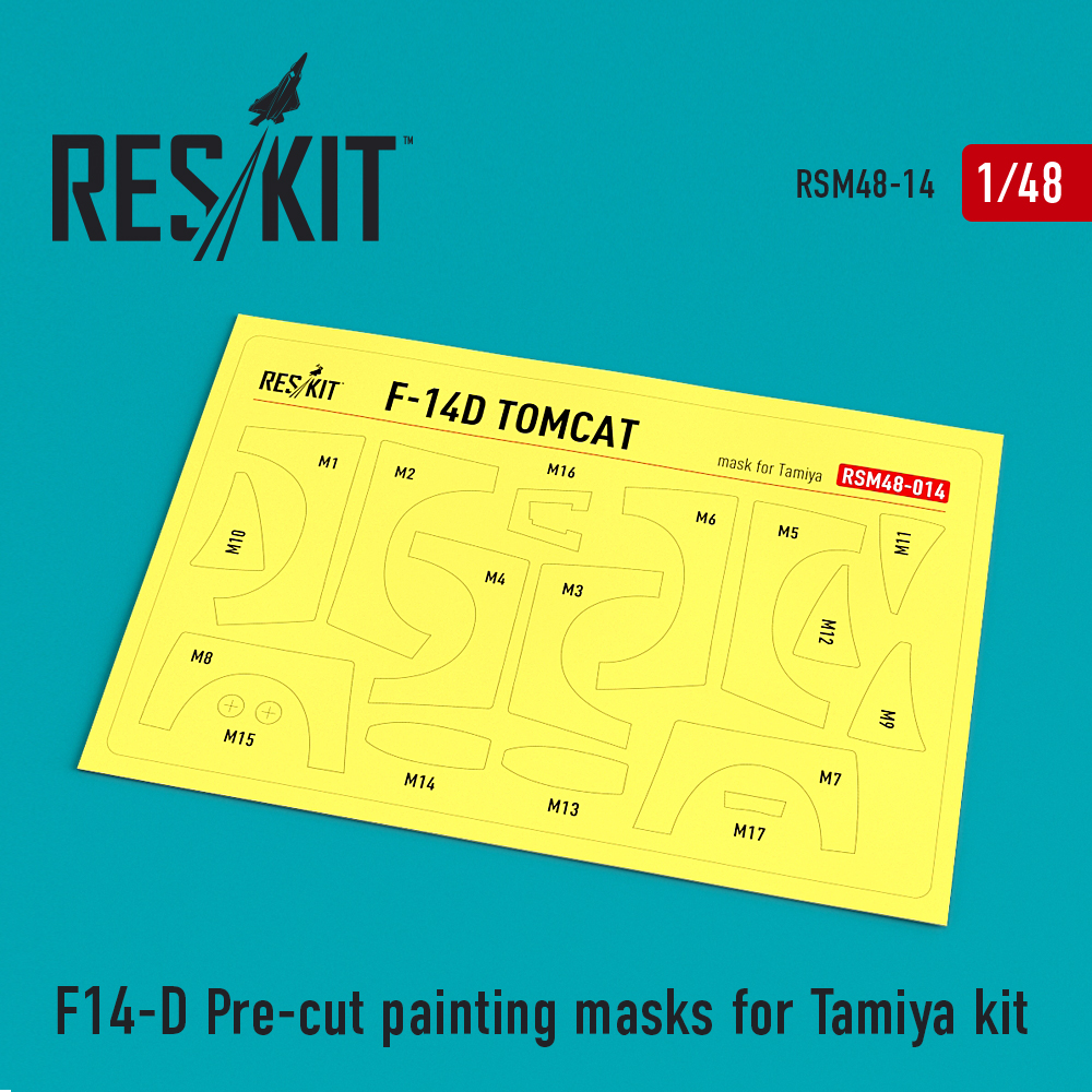 1/48 F-14D Painting masks (TAM)