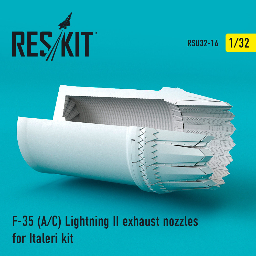 1/32 F-35 (A/C) Lightning II exh.nozzles (ITAL)