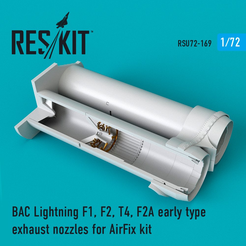 1/72 BAC Lightning F1/F2/T4/F2A exh.nozzles early