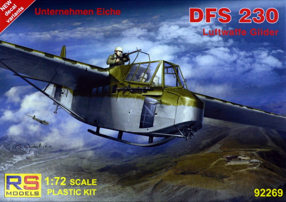 1/72 DFS 230 Luftwaffe Glider (3x camo)