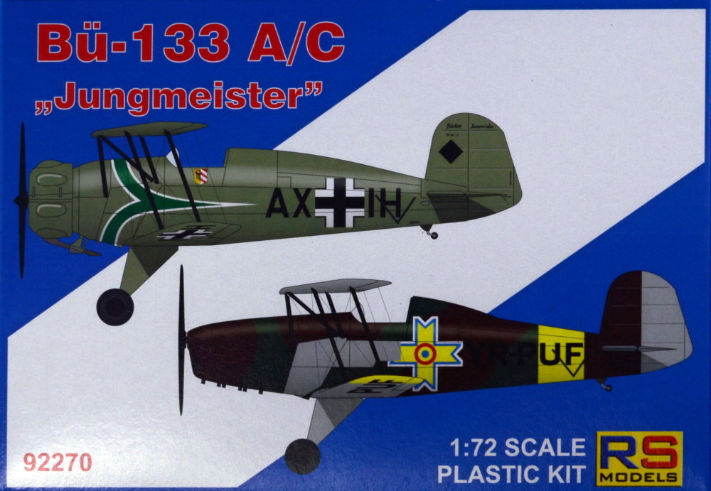 1/72 Bü-133 A/C 'Jungmeister' (5x camo)