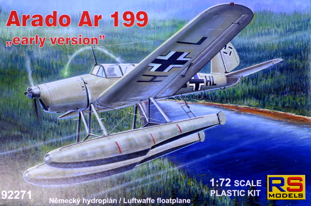 1/72 Arado Ar 199 'early version' (3x camo)