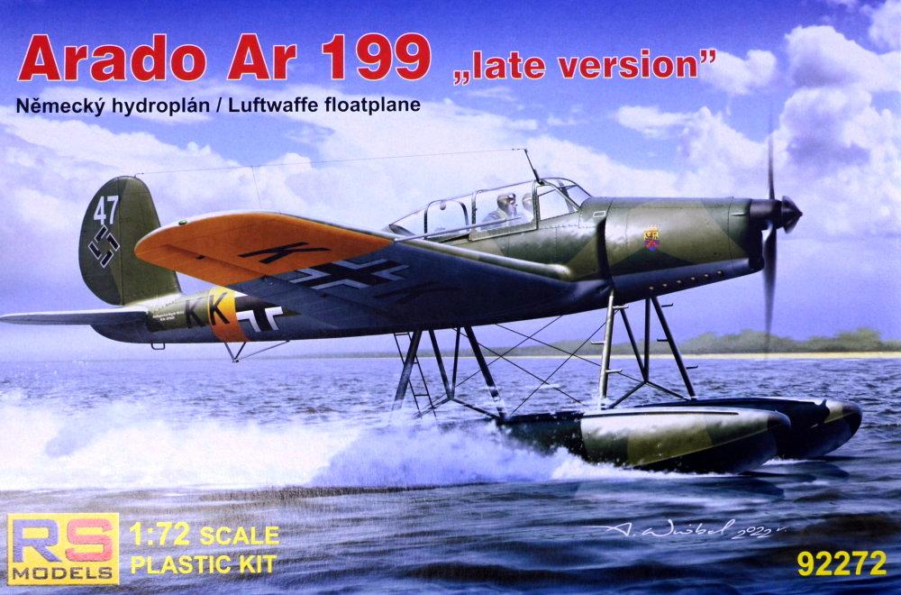 1/72 Arado Ar 199 'late version' (3x camo)