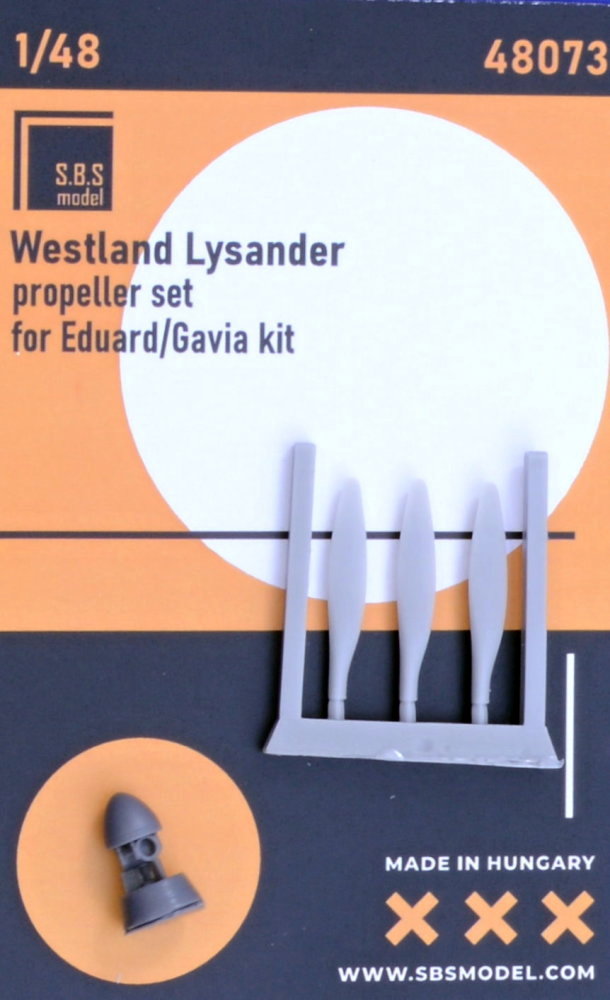 1/48 Westland Lysander - propeller set (EDU/GAVIA)