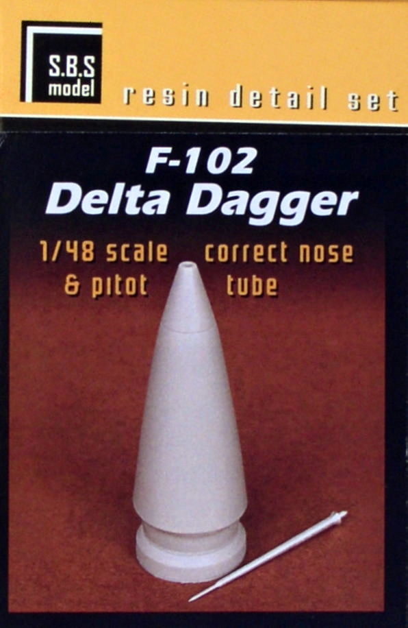 1/48 F-102 Delta Dagger Correct nose & pitot tube