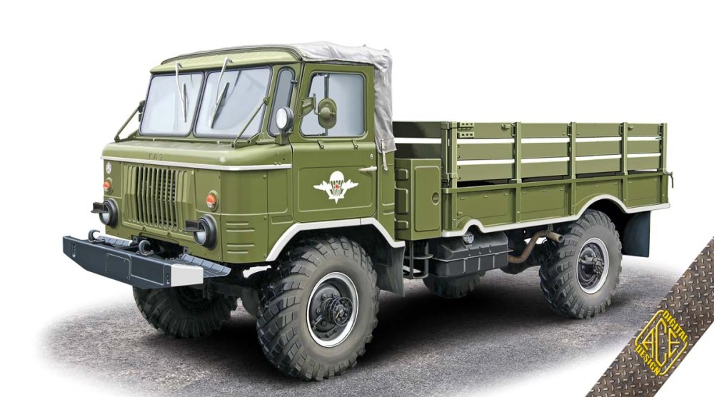 1/72 GAZ-66B Air portable 4x4 truck
