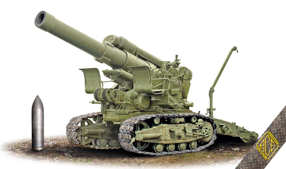1/72 Br-5 Soviet 280mm heavy mortar