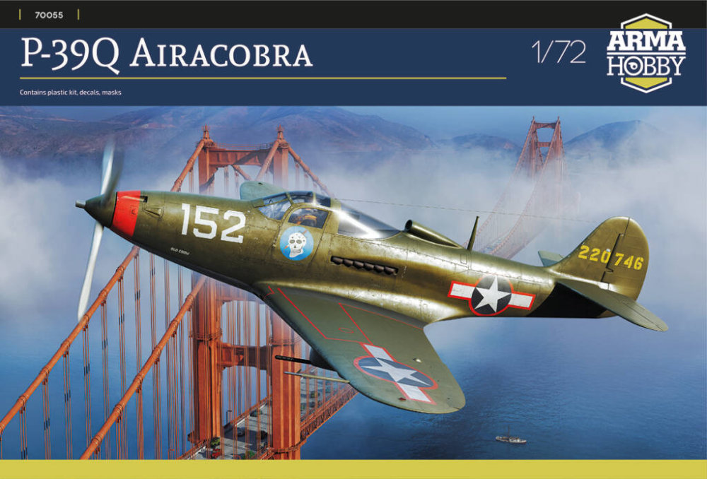 1/72 P-39Q Airacobra (5x camo)