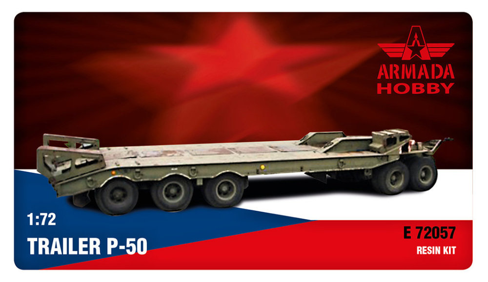 1/72 Trailer P-50 (resin kit)