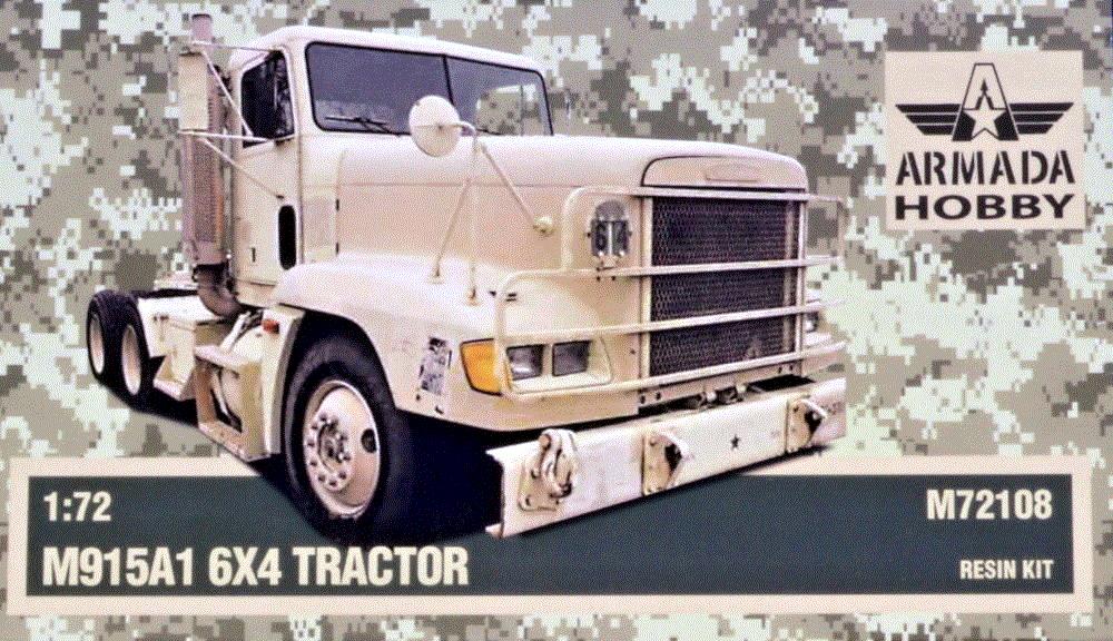 1/72 M915A1 6x4 Tractor (resin kit)