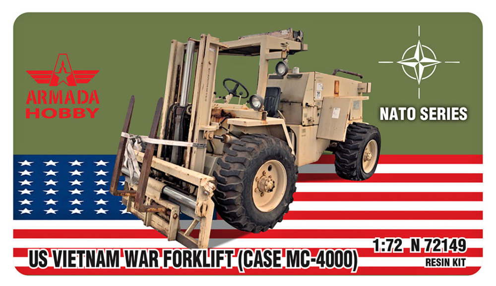 1/72 US Vietnam War Forklift (Case MC-4000)