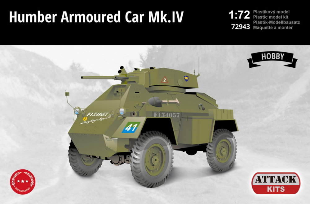 1/72 Humber Armoured Car Mk.IV (HOBBY)