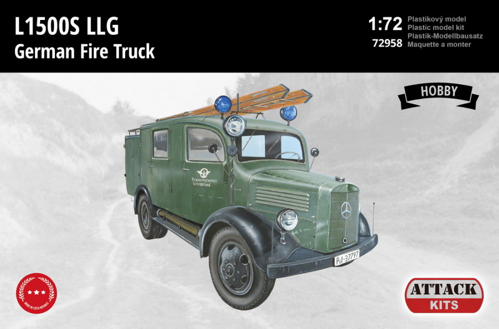1/72 L1500S LLG German Fire Truck (HOBBY)