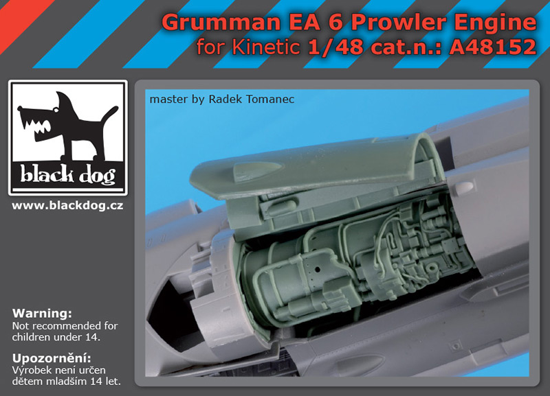 1/48 Grumman EA 6 Prowler engine (KIN)
