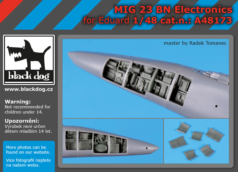 1/48 MiG-23 BN electronics (EDU)