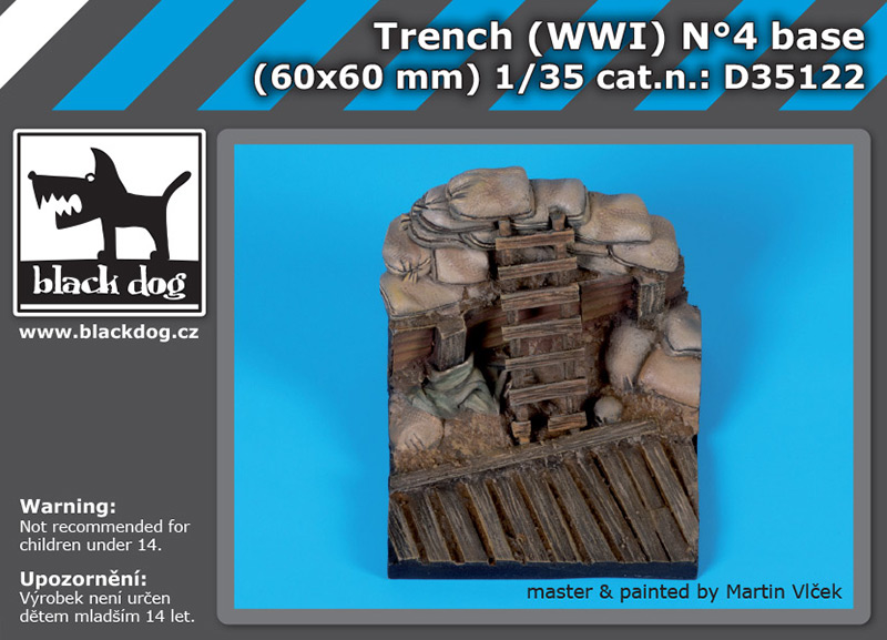 1/35 Trench WWI No.4 (60x60 mm)