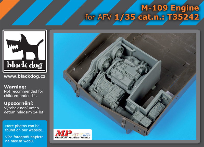 1/35 M-109 engine (AFV)