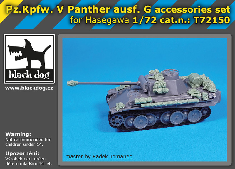 1/72 Pz.Kpfw.V Panther Ausf.G accessory set (HAS)