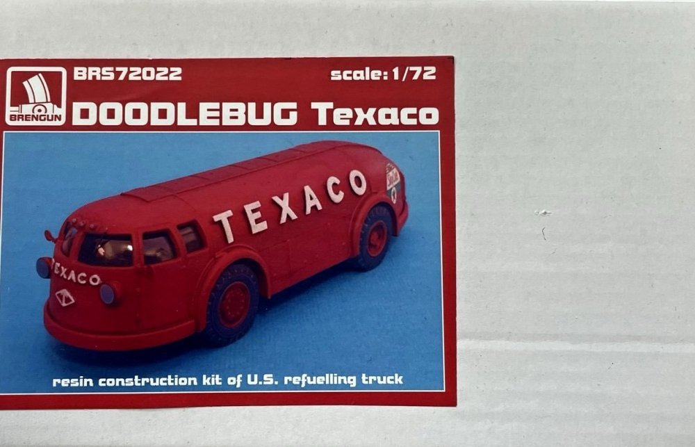 1/72 Doodlebug Texaco US refuelling truck (resin)