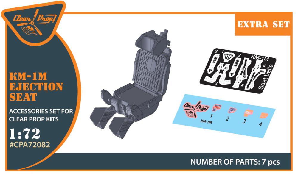 1/72 KM-1M Ejection seat (CP and other kits)