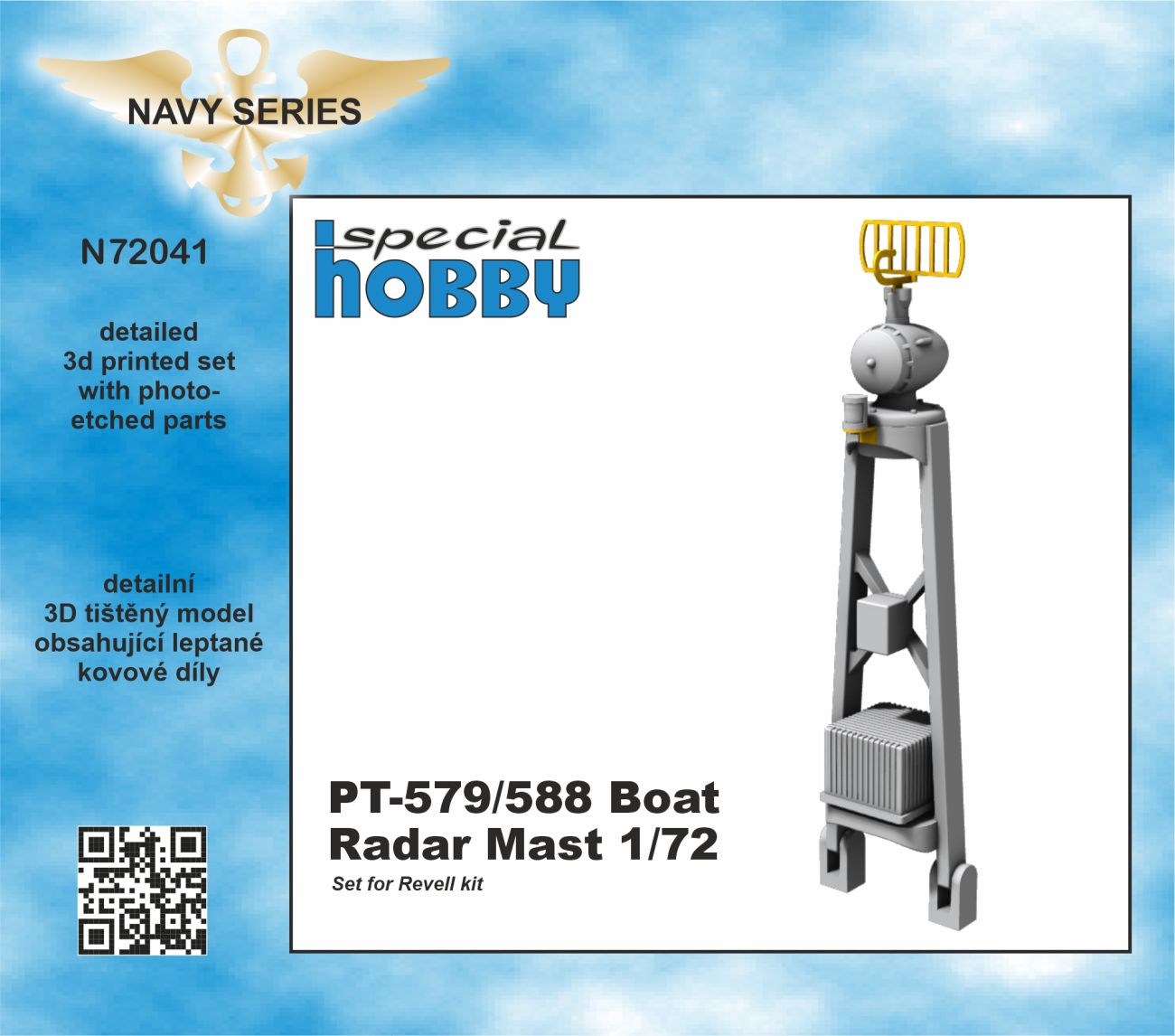 1/72 PT-579/588 Boat Radar Mast