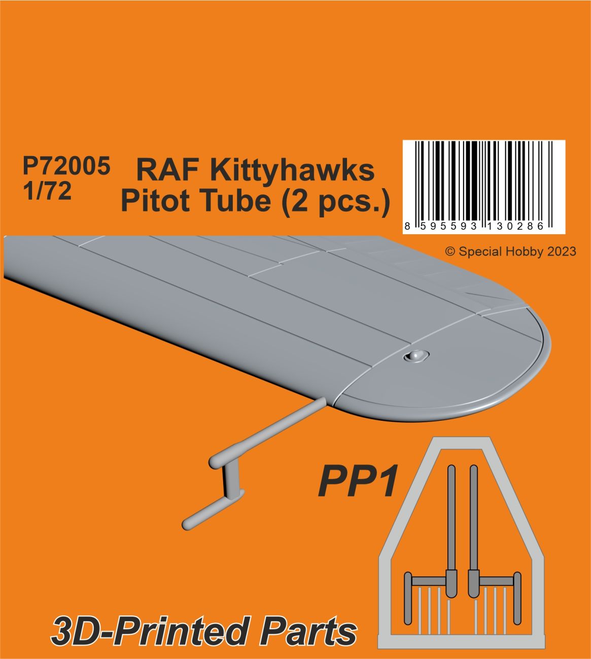 1/72 RAF Kittyhawks Pitot Tube (2 pcs.)