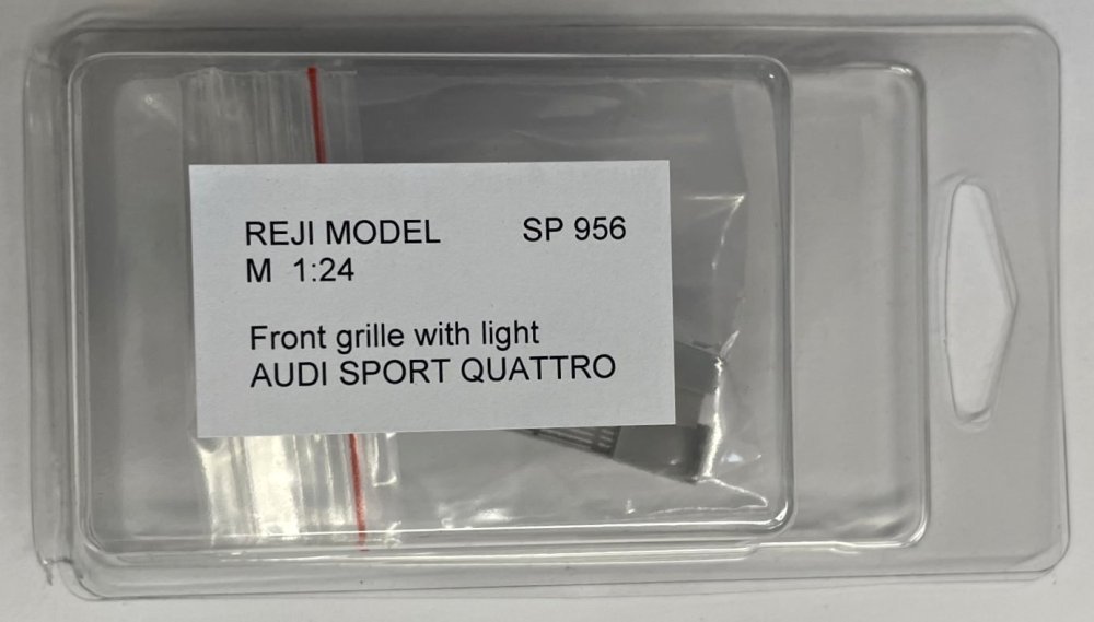 1/24 Front gille w/ light Audi Sport Quattro