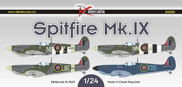 1/24 Spitfire Mk.IXc (4x camo) Part 2