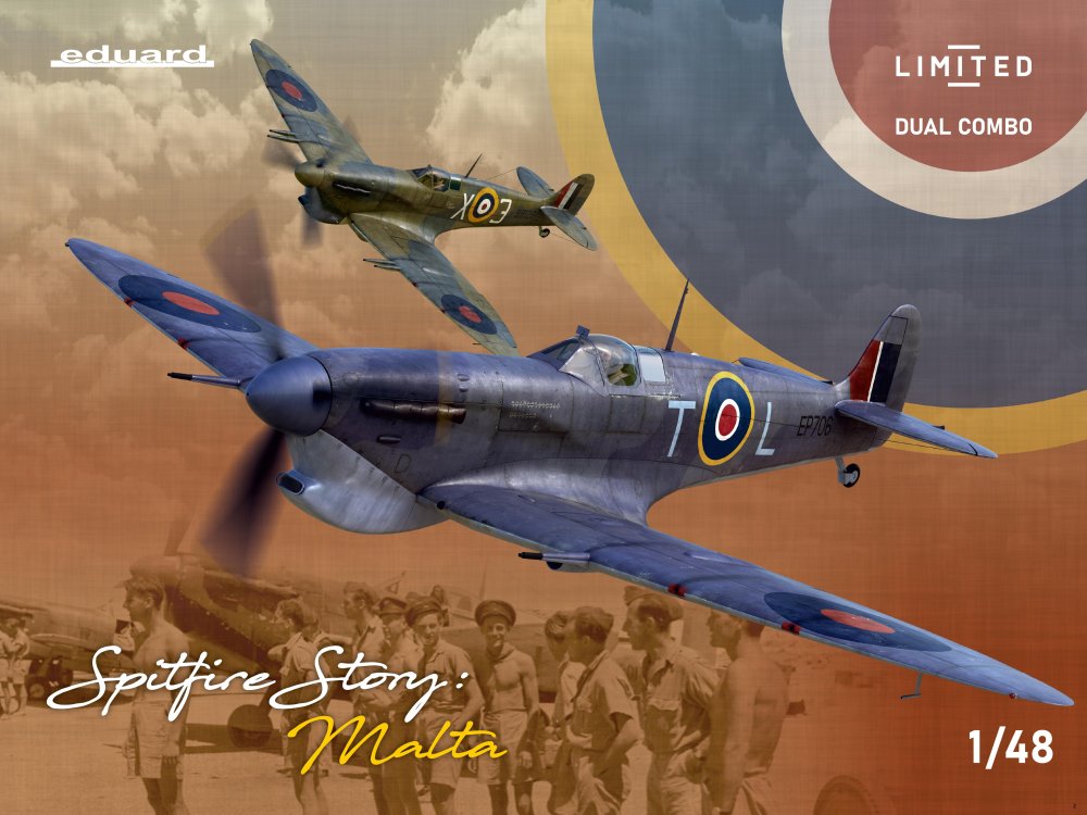 1/48 SPITFIRE STORY: MALTA DUAL COMBO (Limit.Ed.)