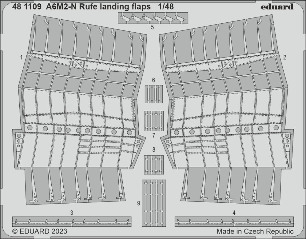 SET A6M2-N Rufe landing flaps (EDU)