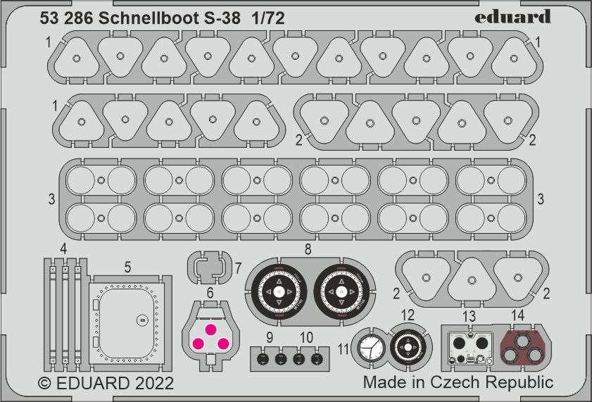 SET 1/72 Schnellboot S-38 (FORE H.)