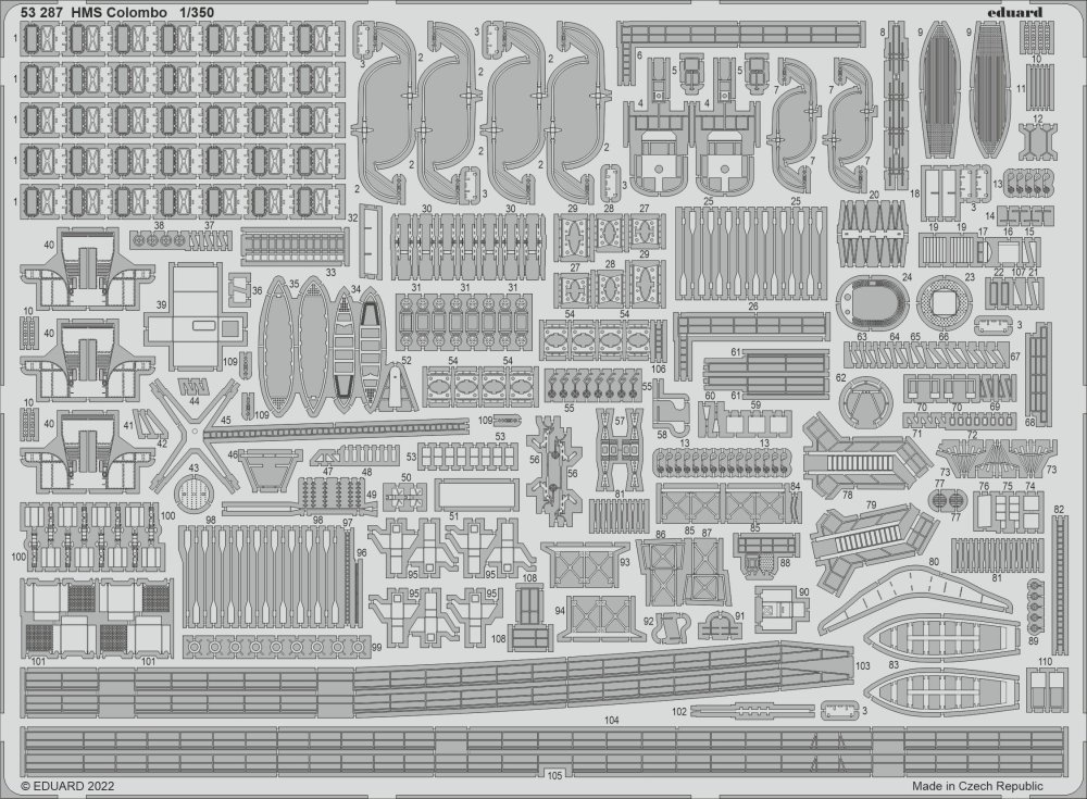 SET 1/350 HMS Colombo (TRUMP)