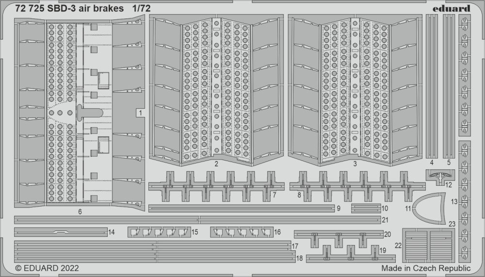 SET SBD-3 air brakes (FLYH.)