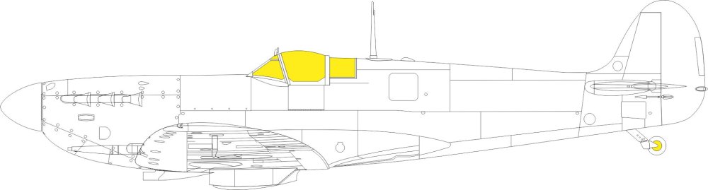 Mask 1/48 Spitfire Mk.XII (AIR)