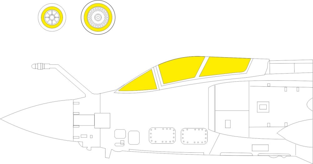 Mask 1/48 Buccaneer S.2C/D TFace (AIR)
