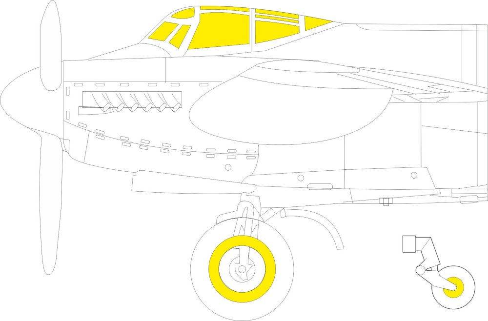 Mask 1/48 Mosquito B Mk.IV / PR Mk.IV TFace (TAM)