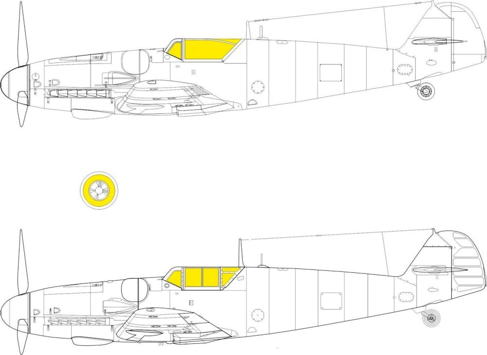 Mask 1/35 Bf 109G-6 (BORDER M.)