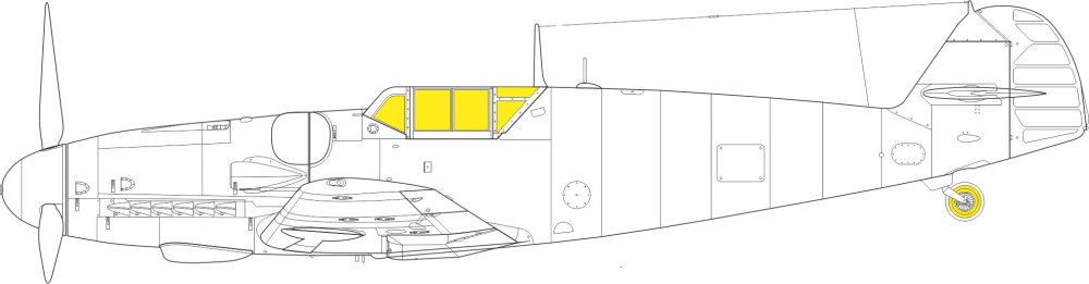 Mask 1/32 Bf 109G-2/4 TFace (REV)