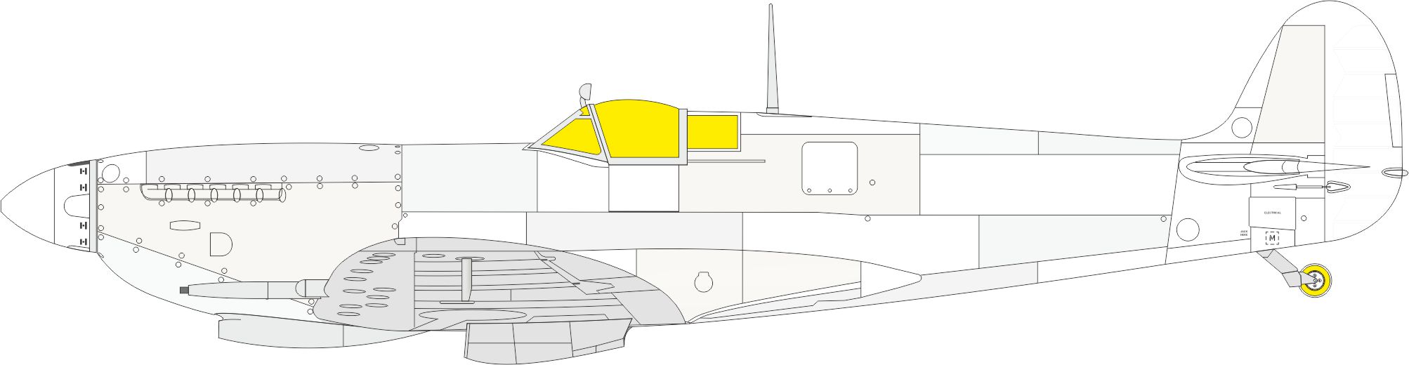 Mask 1/24 Spitfire Mk.IXc TFace (AIRF)